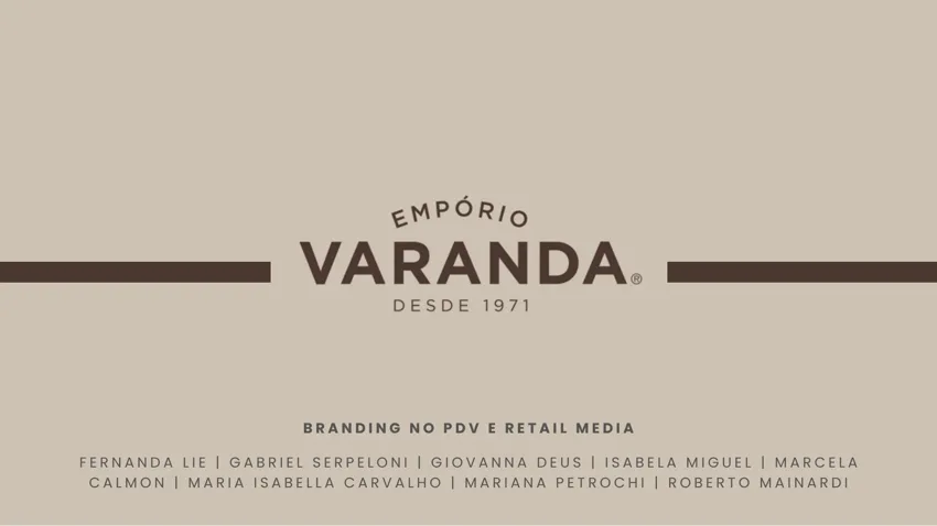 Empório Varanda — amostra do trabalho 1